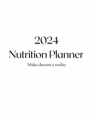 2024 Undated Fitness Planner