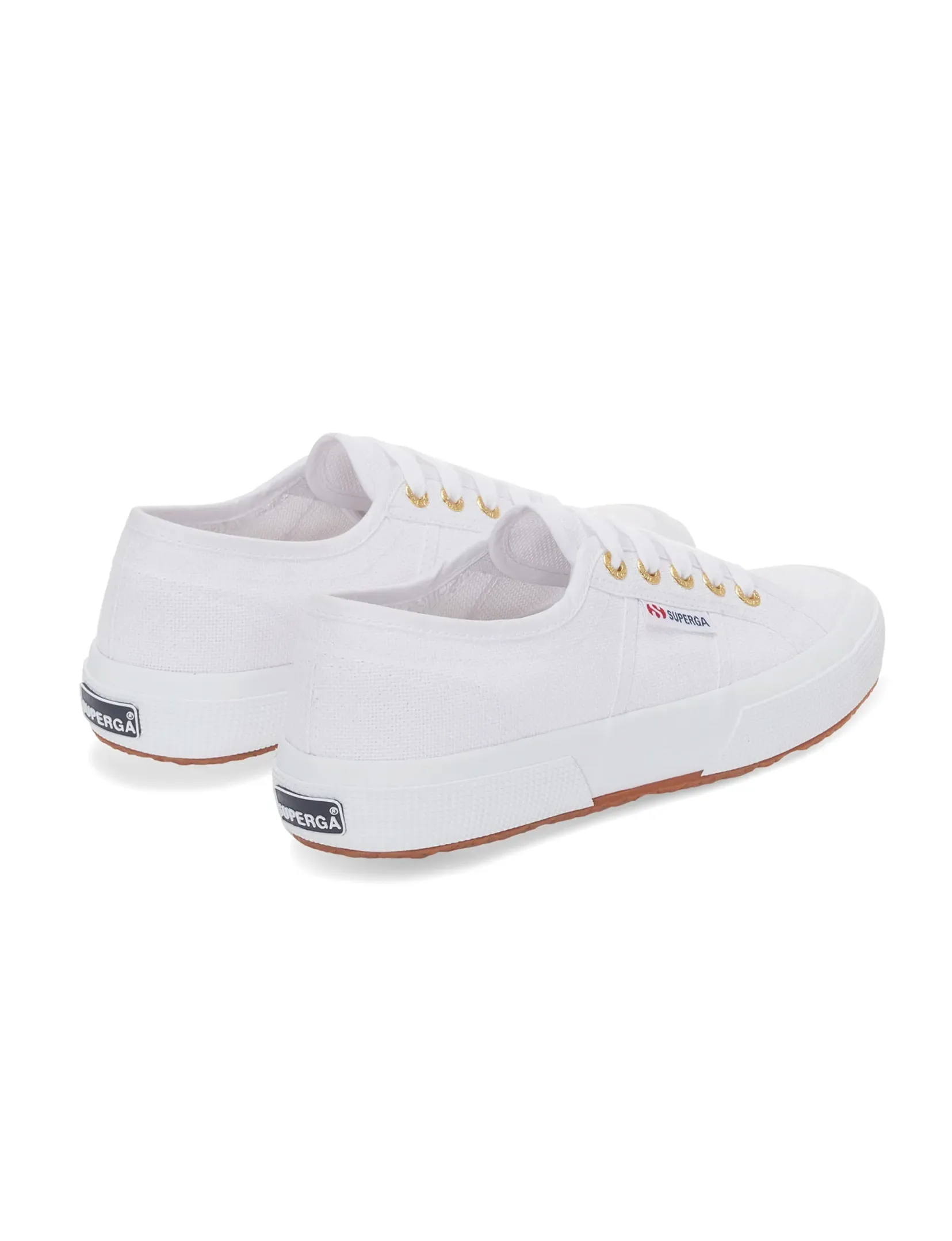 2750 Cotu Classic Canvas Sneaker, White/Gold