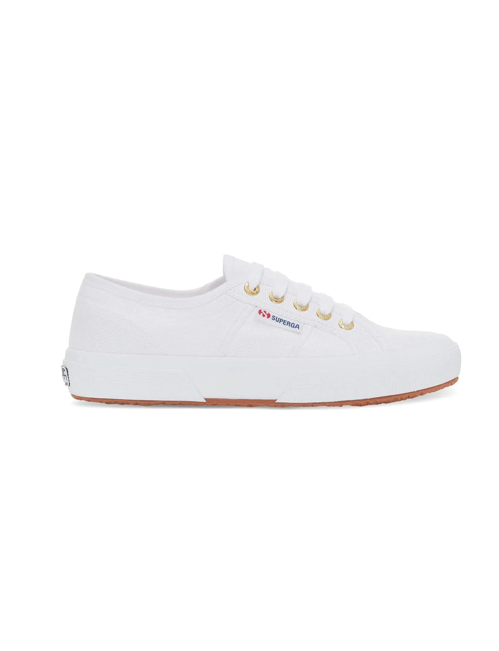 2750 Cotu Classic Canvas Sneaker, White/Gold