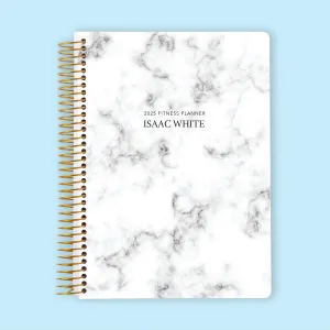 6x9 Fitness Planner - Gray Marble