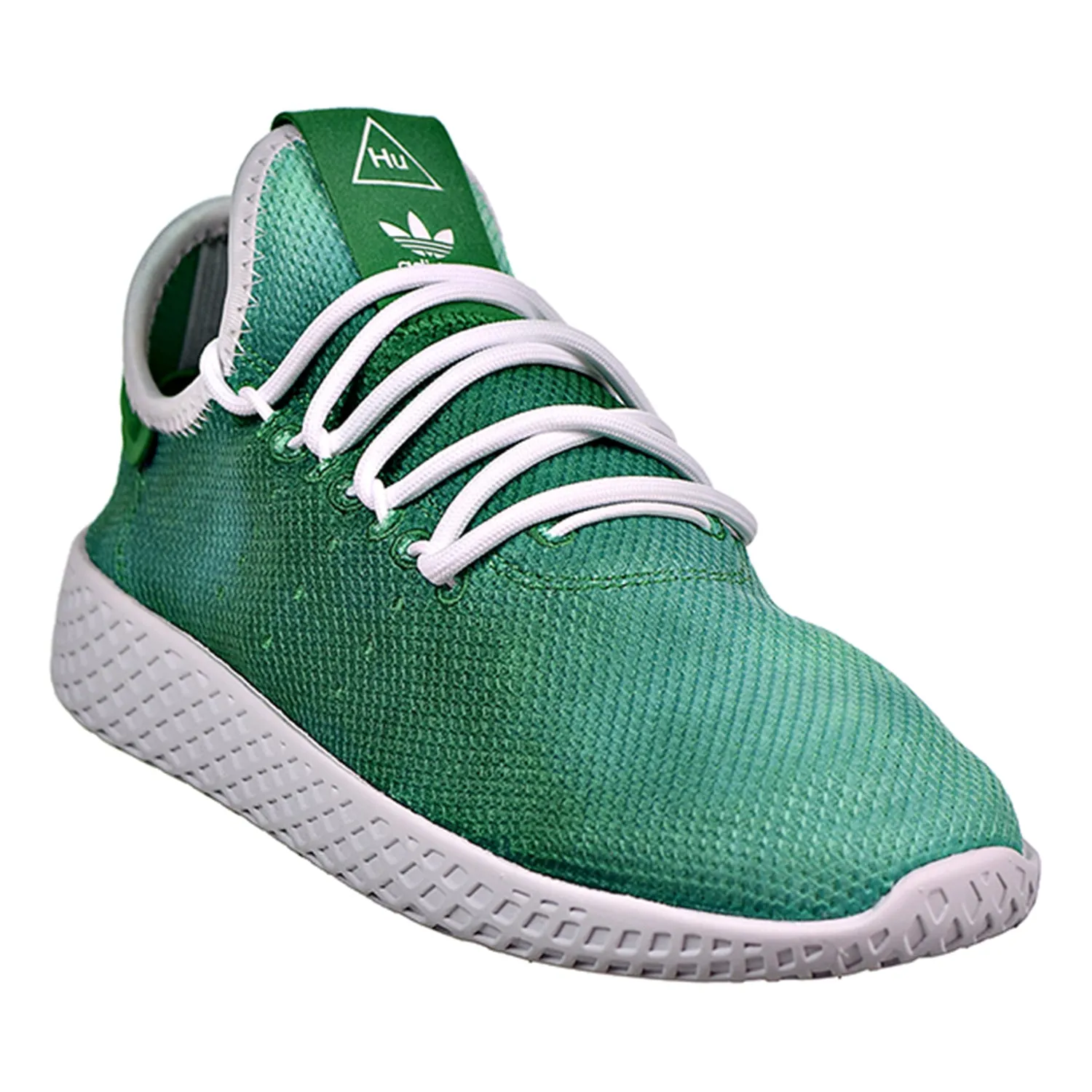 Adidas PW Tennis HU J Big Kids Shoes Green/White