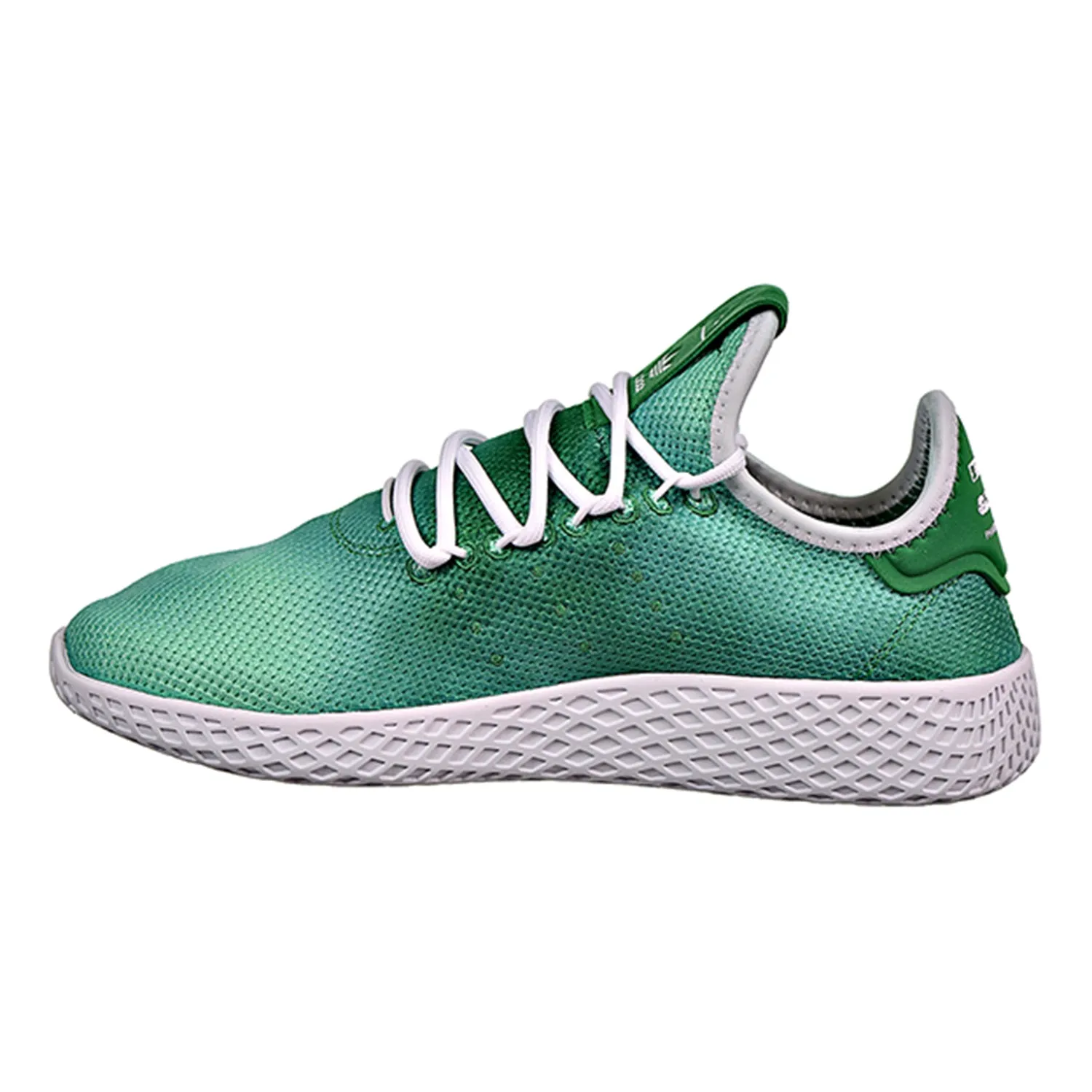 Adidas PW Tennis HU J Big Kids Shoes Green/White