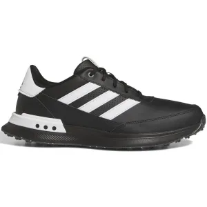 adidas S2G 24 Spikeless Leather Waterproof Shoes - Core Black/Ftwr White/Iron Met.