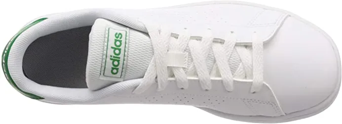 Adidas scarpa sneakers da bambino Advantage EF0213 bianco verde