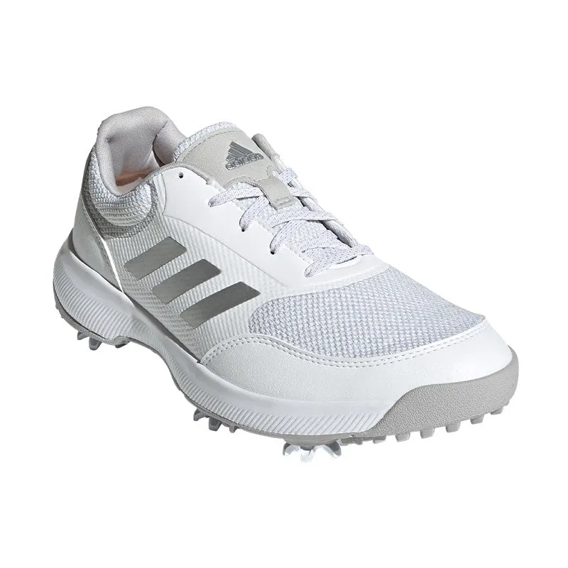 ADIDAS Tech Response 2.0 Women's Spiked Shoes (White/Silver)