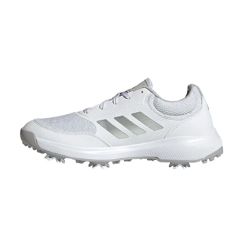 ADIDAS Tech Response 2.0 Women's Spiked Shoes (White/Silver)