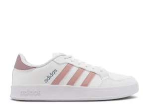 Adidas WMNS BREAKNET 'WHITE WONDER MAUVE' sneakers, white