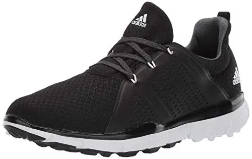 adidas Women's Climacool CAGE Golf Shoe, core Black/FTWR White/Grey six, 8.5 M US