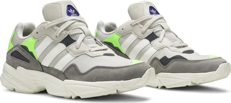 Adidas Yung-96 'Solar Green' sneakers, brown