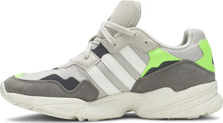 Adidas Yung-96 'Solar Green' sneakers, brown