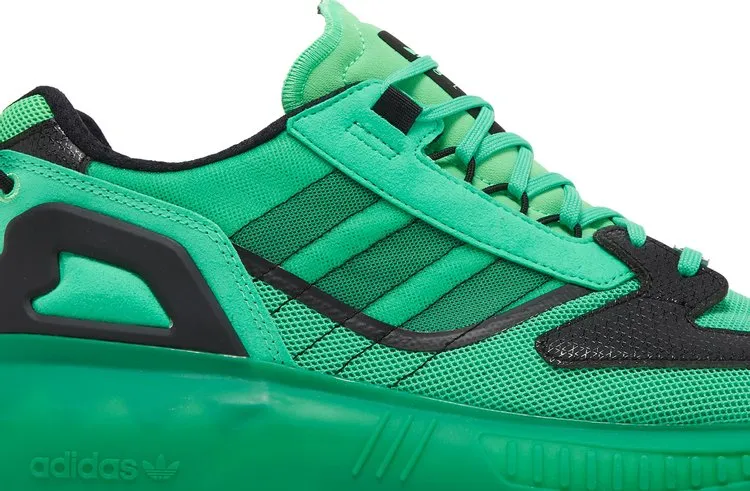 Adidas ZX 5000 Boost 'Screaming Green' Sneakers, Green