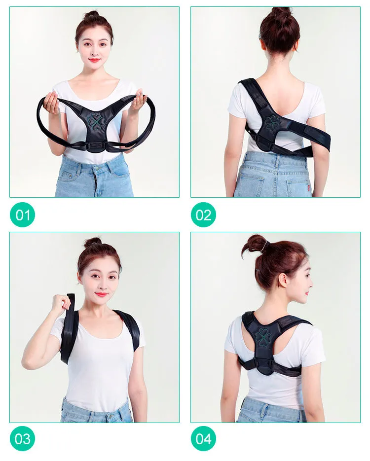 Adjustable Upper Back Brace Posture Corrector