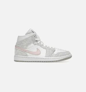 Air Jordan 1 Mid SE Light Iron Ore Womens Lifestyle Shoe - Light Iron Ore/Atmosphere/White Free Shipping