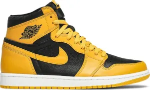 Air Jordan 1 Retro High OG Pollen Sneakers, Yellow