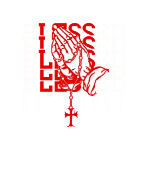 Air Jordan 11 Bred Velvet Black T-Shirt (Blessed not lucky)| illcurrency