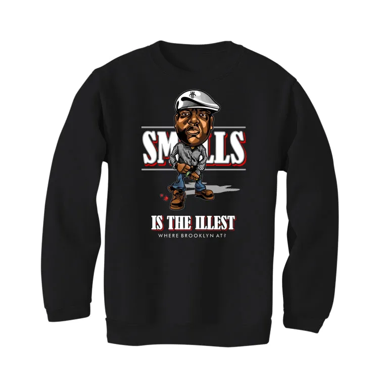 Air Jordan 4 “Black Canvas” Black T-Shirt (Biggie is the illest)