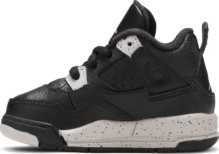 Air Jordan 4 Retro LS PS Oreo Sneakers, Black