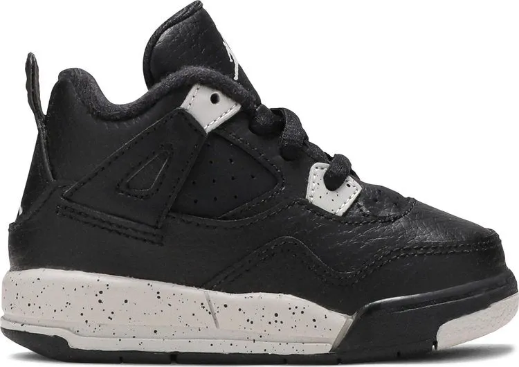 Air Jordan 4 Retro LS PS Oreo Sneakers, Black