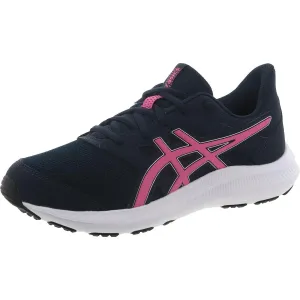 Asics Girls Jolt 4 GS Lace-Up Padded Insole Running Shoes