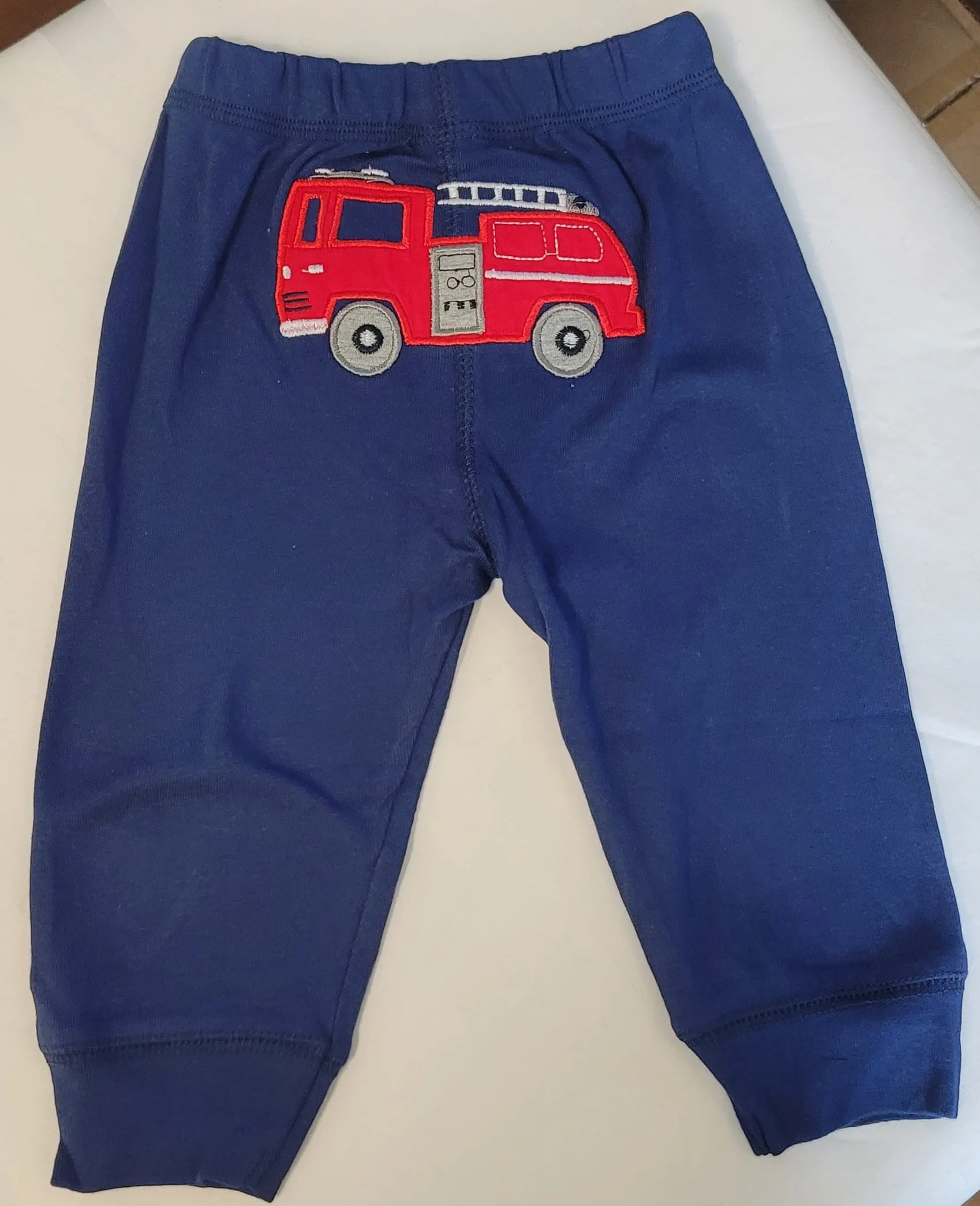 Baby Clothes 3pcs, Baby Boys Set 6 and 12 months, Baby Clothes , Baby Boys Set, Fire Truck Onesie, Boys Clothes