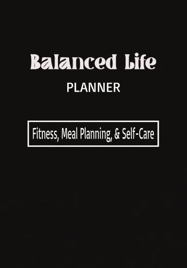 Balanced Life Planner