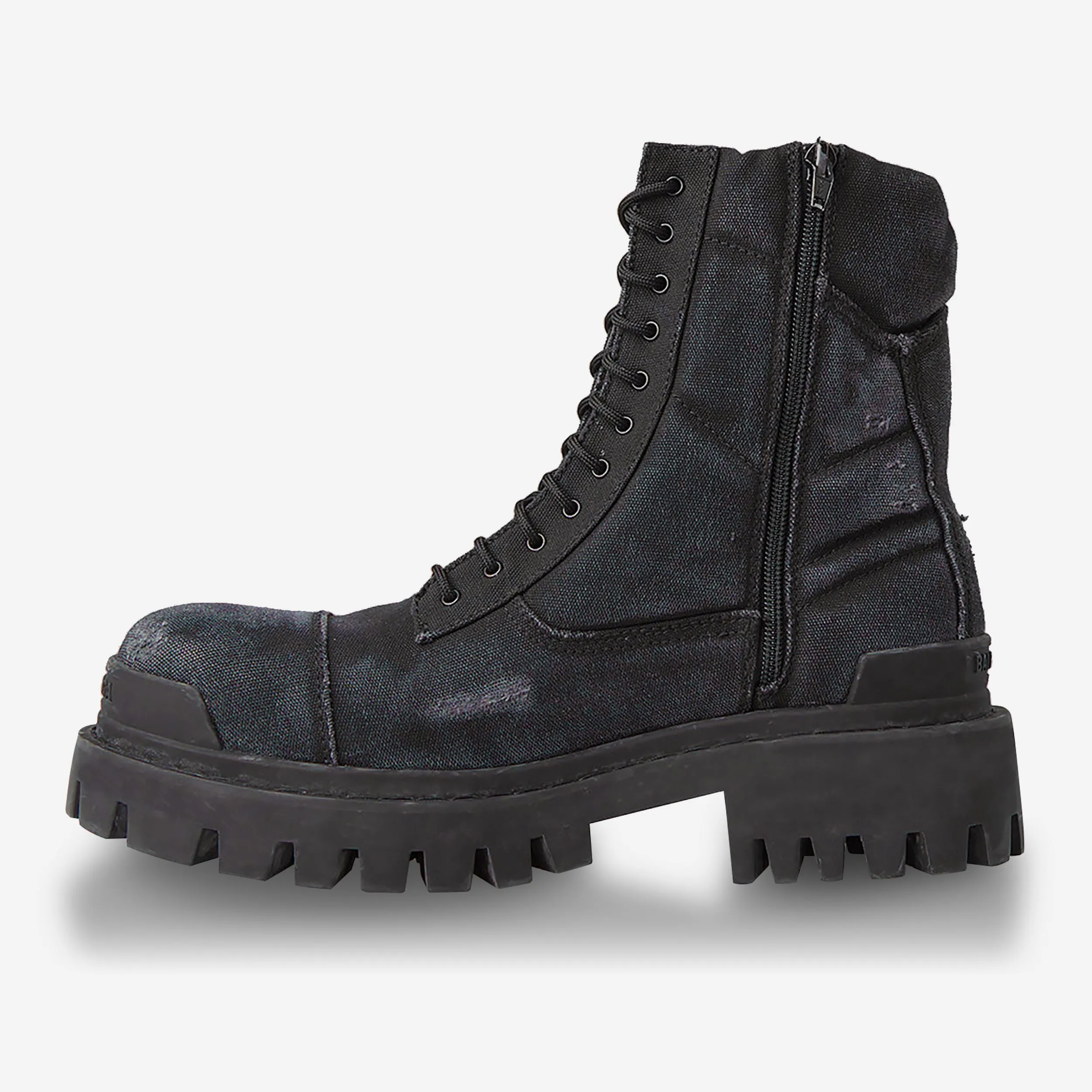 Balenciaga Combat Strike Canvas Boot