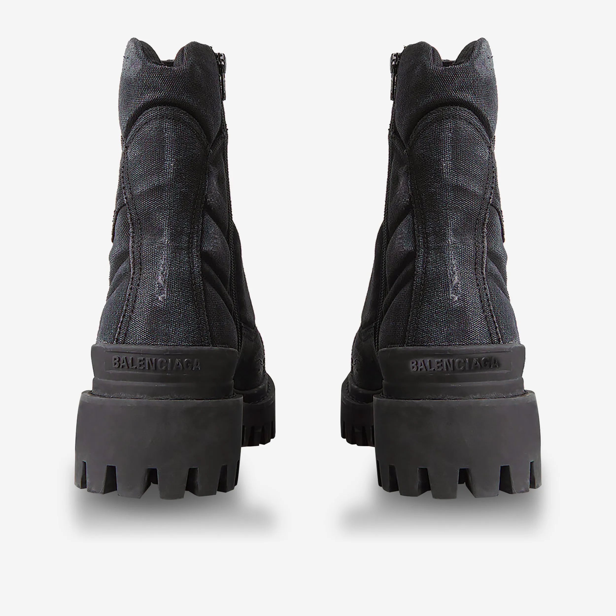 Balenciaga Combat Strike Canvas Boot