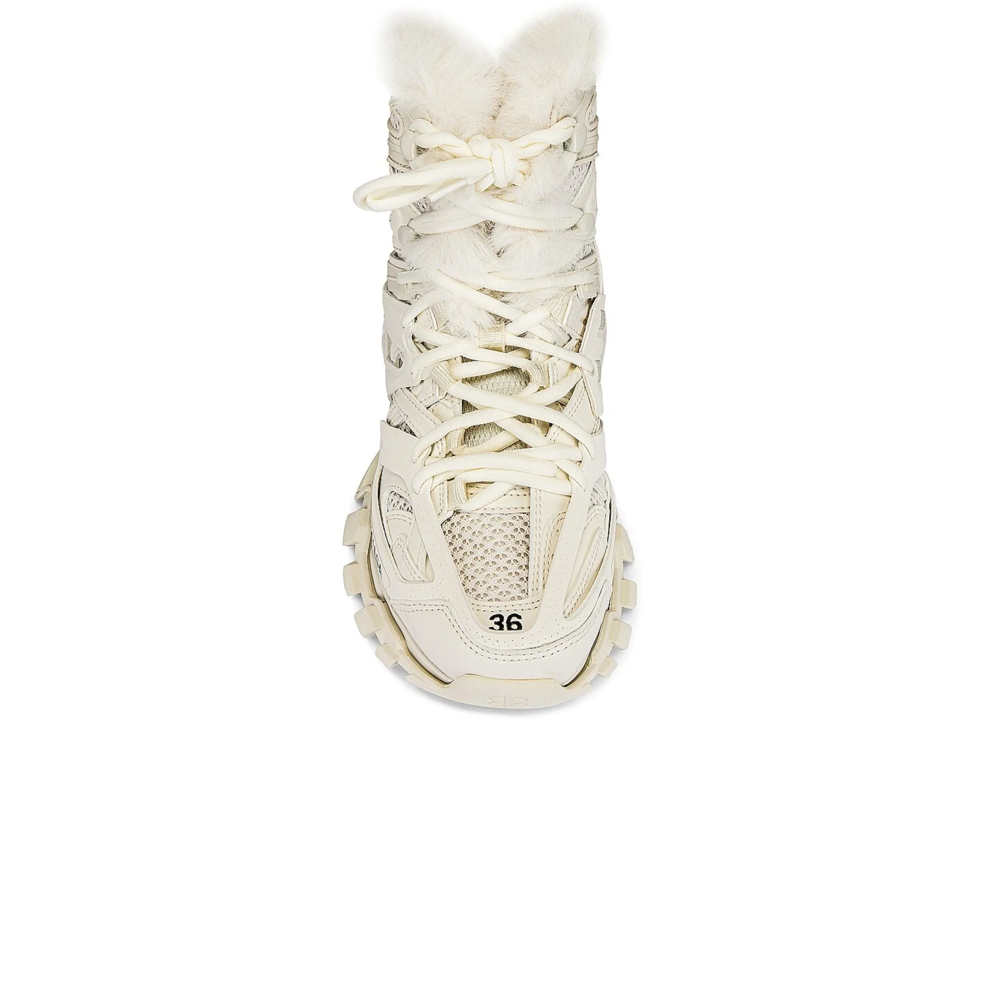 Balenciaga Track Hike Fur Sneakers