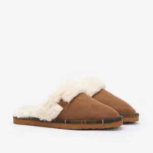 Barbour Women's Claudia Slipper in Camel