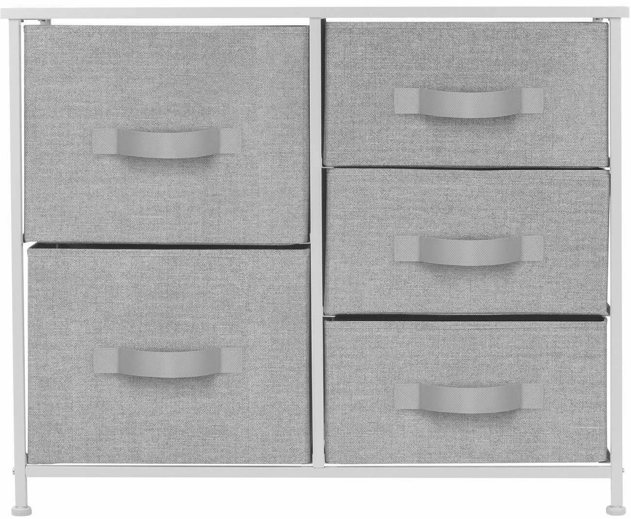 BlushBees® Dresser with 5 Drawers - Furniture Storage Tower Unit for Bedroom