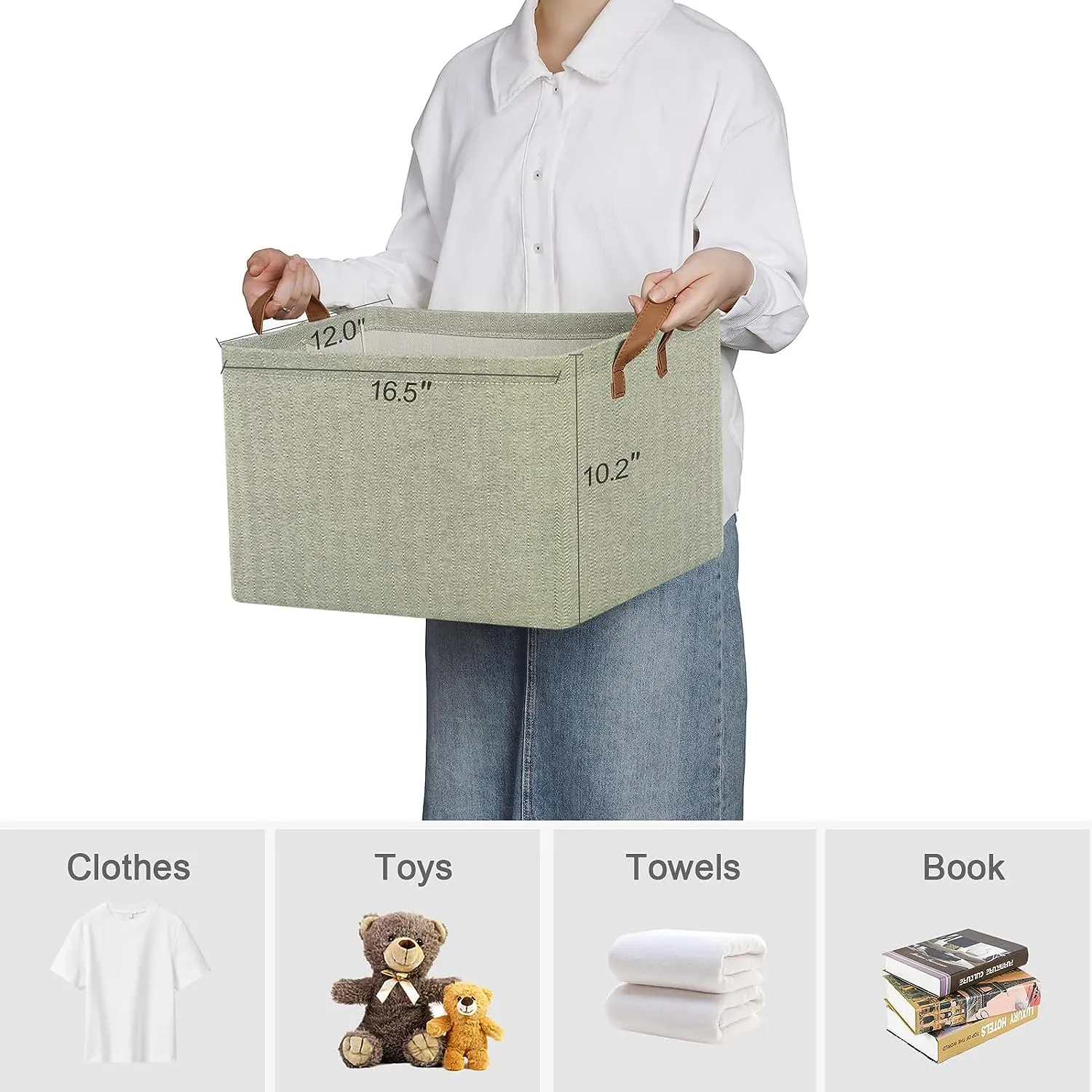 Blushbees® Storage Baskets for clothes / toys storage