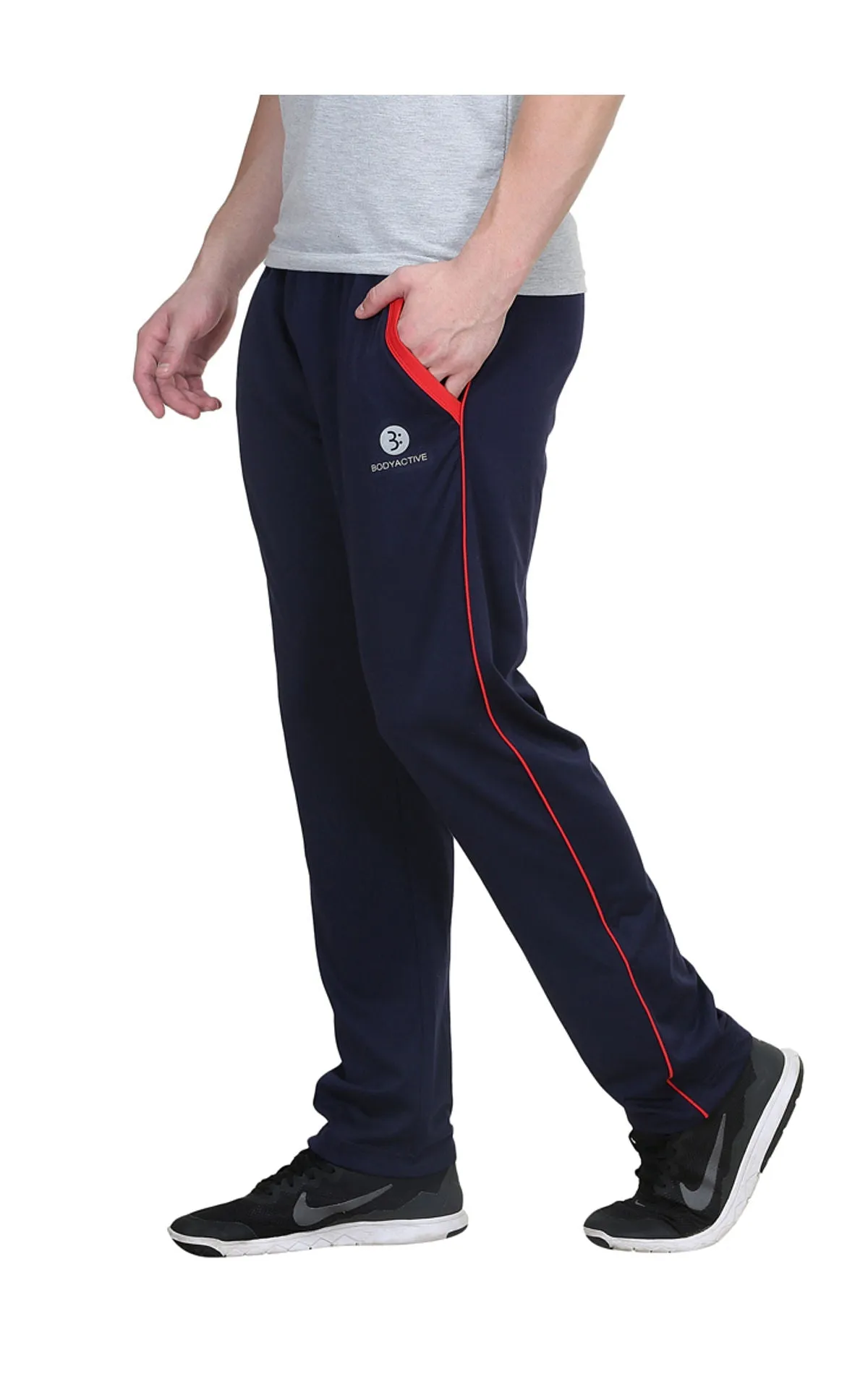 Bodyactive Track Pant-L1-NVY