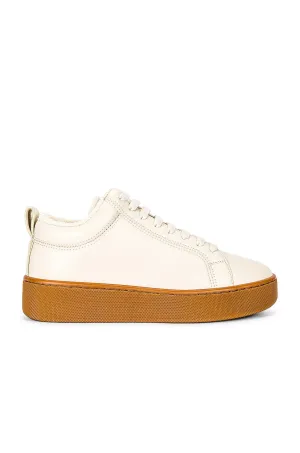 Bottega Veneta Lace Ups Sneakers, Sea Salt