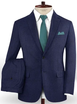 Caccioppoli Dapper Dandy Olierr Blue Wool Suit