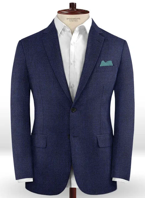 Caccioppoli Dapper Dandy Olierr Blue Wool Suit