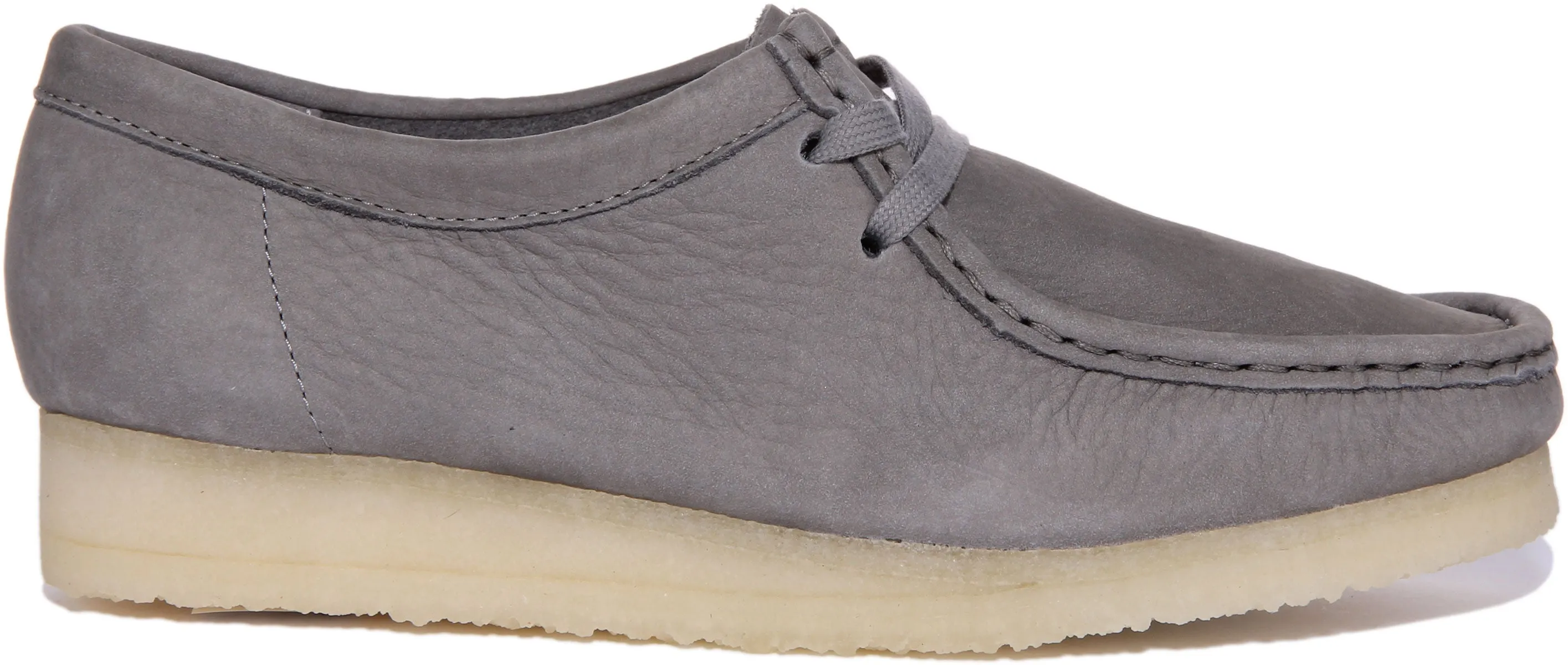 Clarks Originals Wallabee In Grey For Women