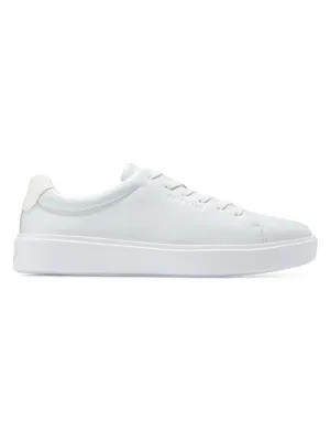 Cole Haan Leather Grand Crosscourt Traveler Sneakers in Optic White