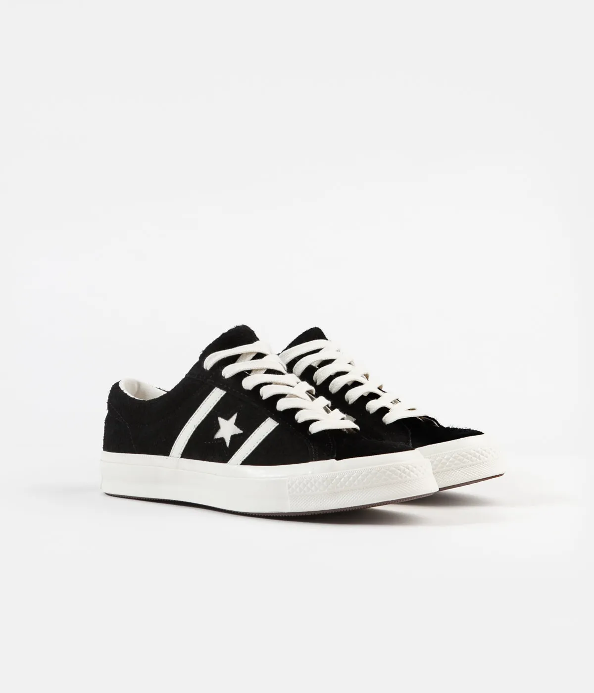 Converse One Star Academy Ox Shoes - Black / Egret / Egret