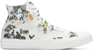 Converse Union LA x Chuck Taylor All Star High White sneakers, white