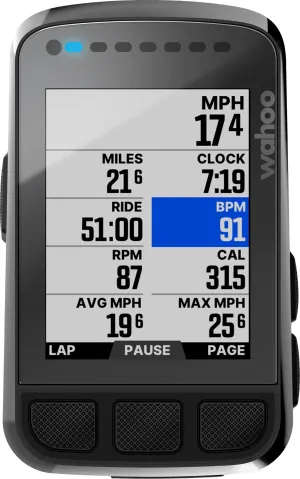 Cycling computer ELEMNT BOLT Wahoo Fitness, black