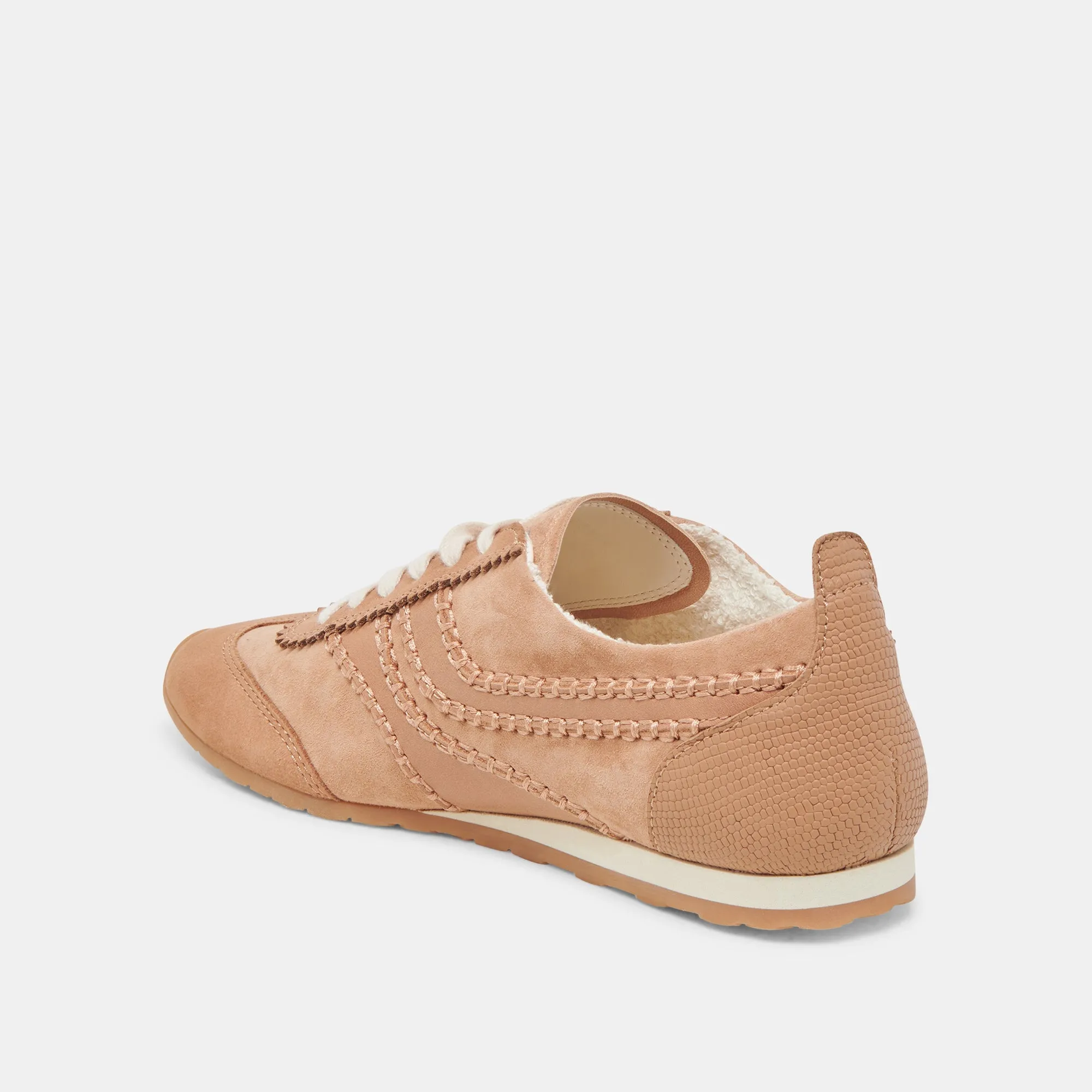 DELANY SNEAKERS TOFFEE NUBUCK