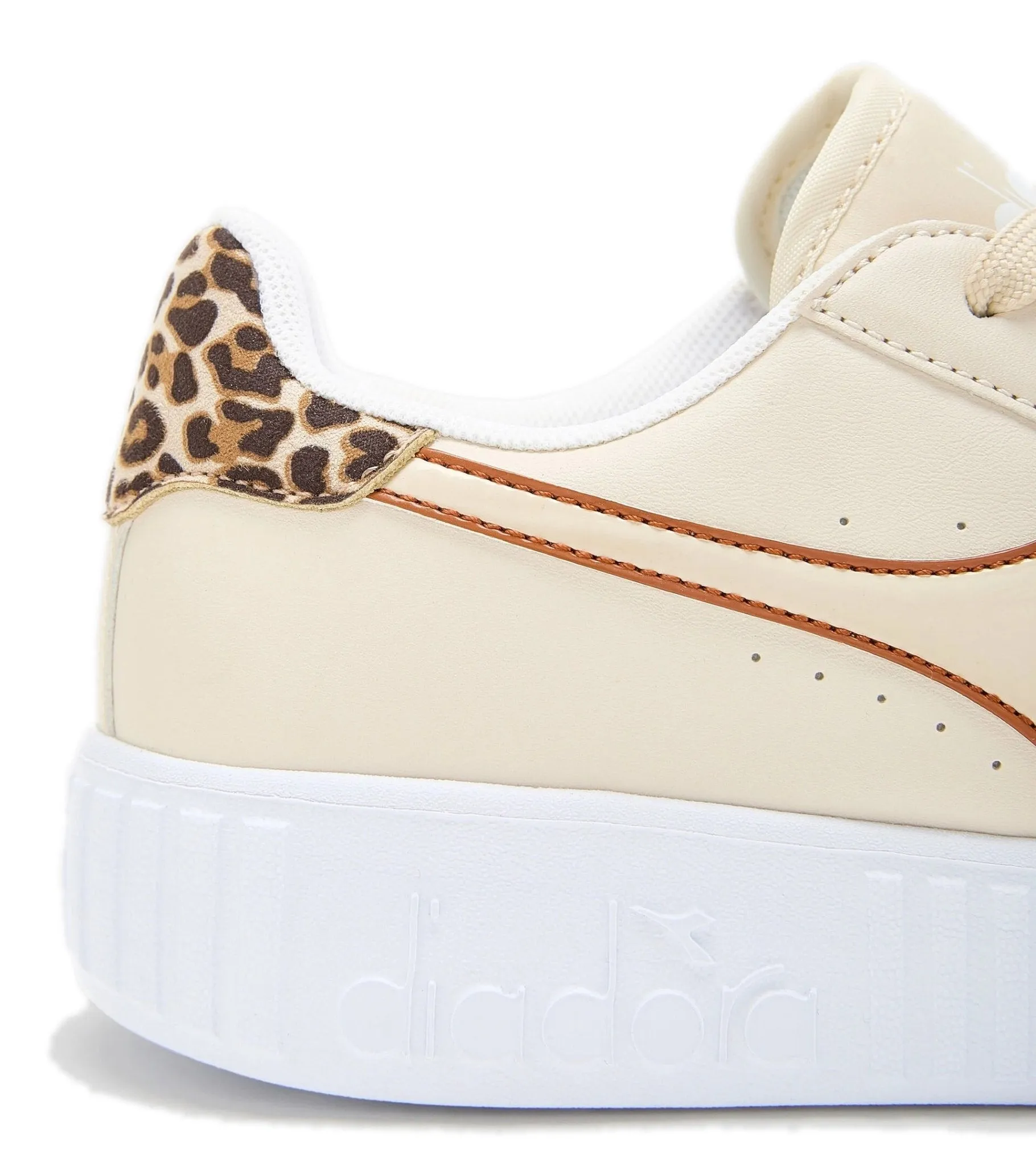 DIADORA GAME STEP P LEOPARD PS GIRLS' SNEAKERS