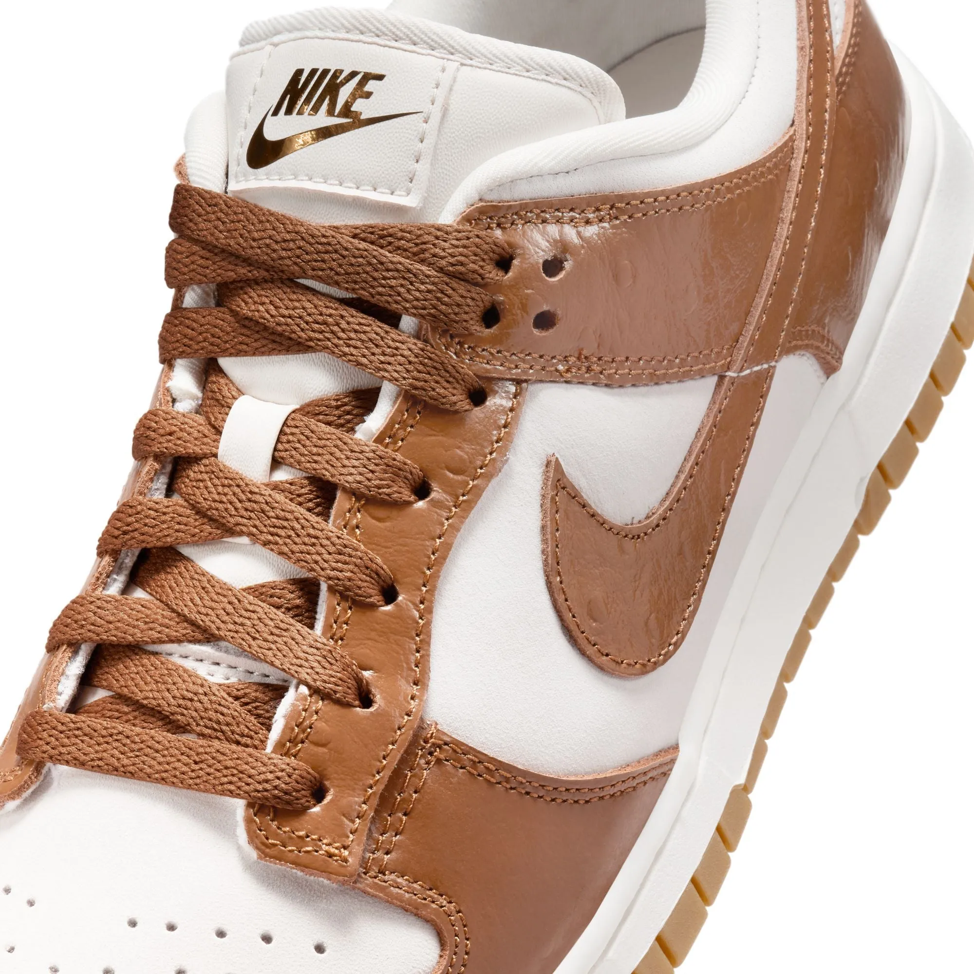 Dunk Low LX W 'Brown Ostrich'