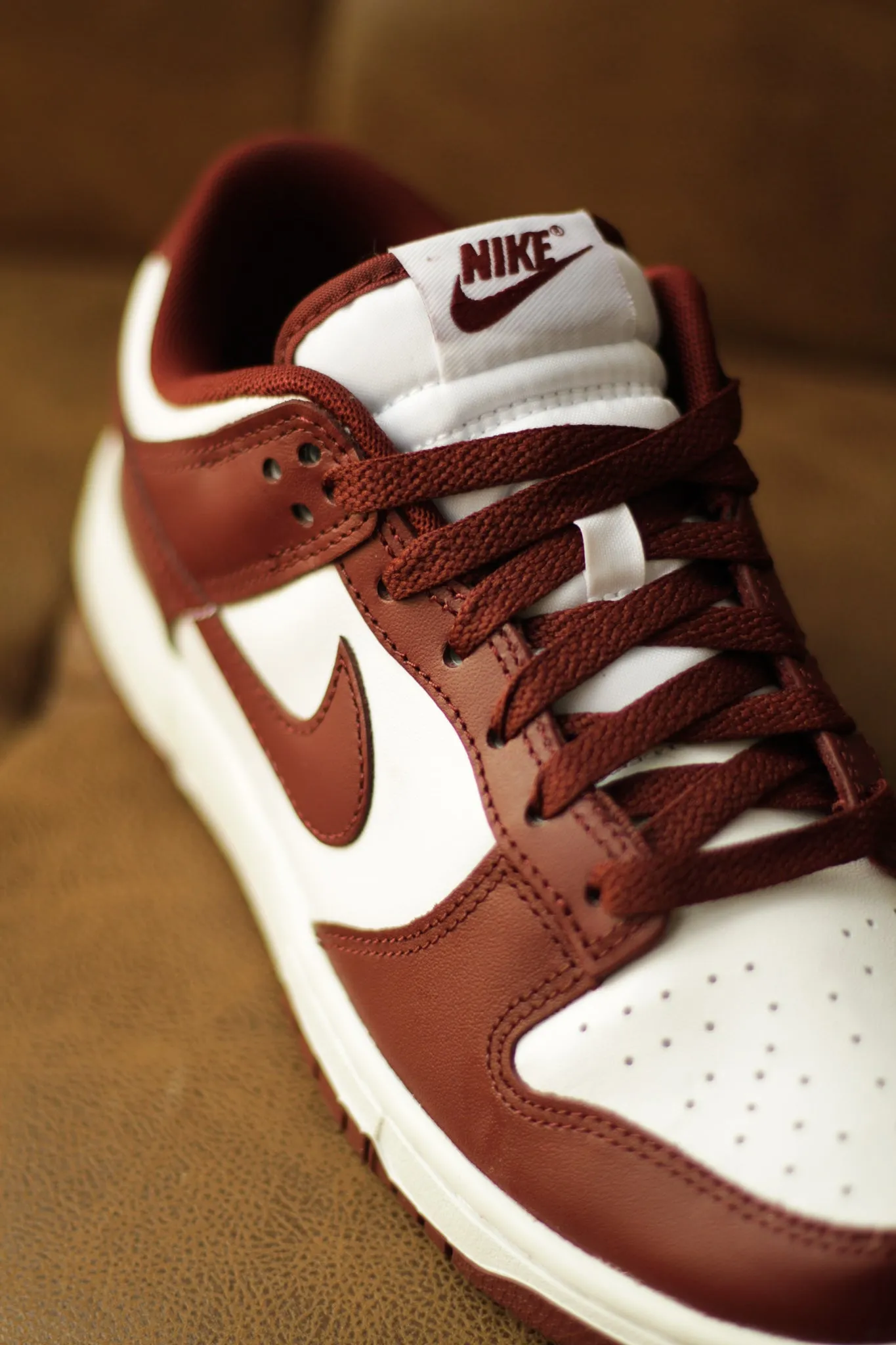 DUNK LOW RETRO "REDWOOD"