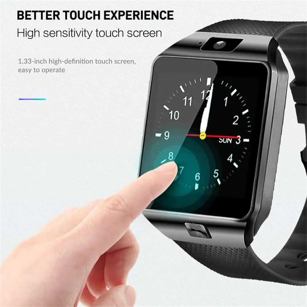 DZ09 Smart Watch Fitness Tracker – 1.56" HD Color Screen, Bluetooth, Long Battery Life