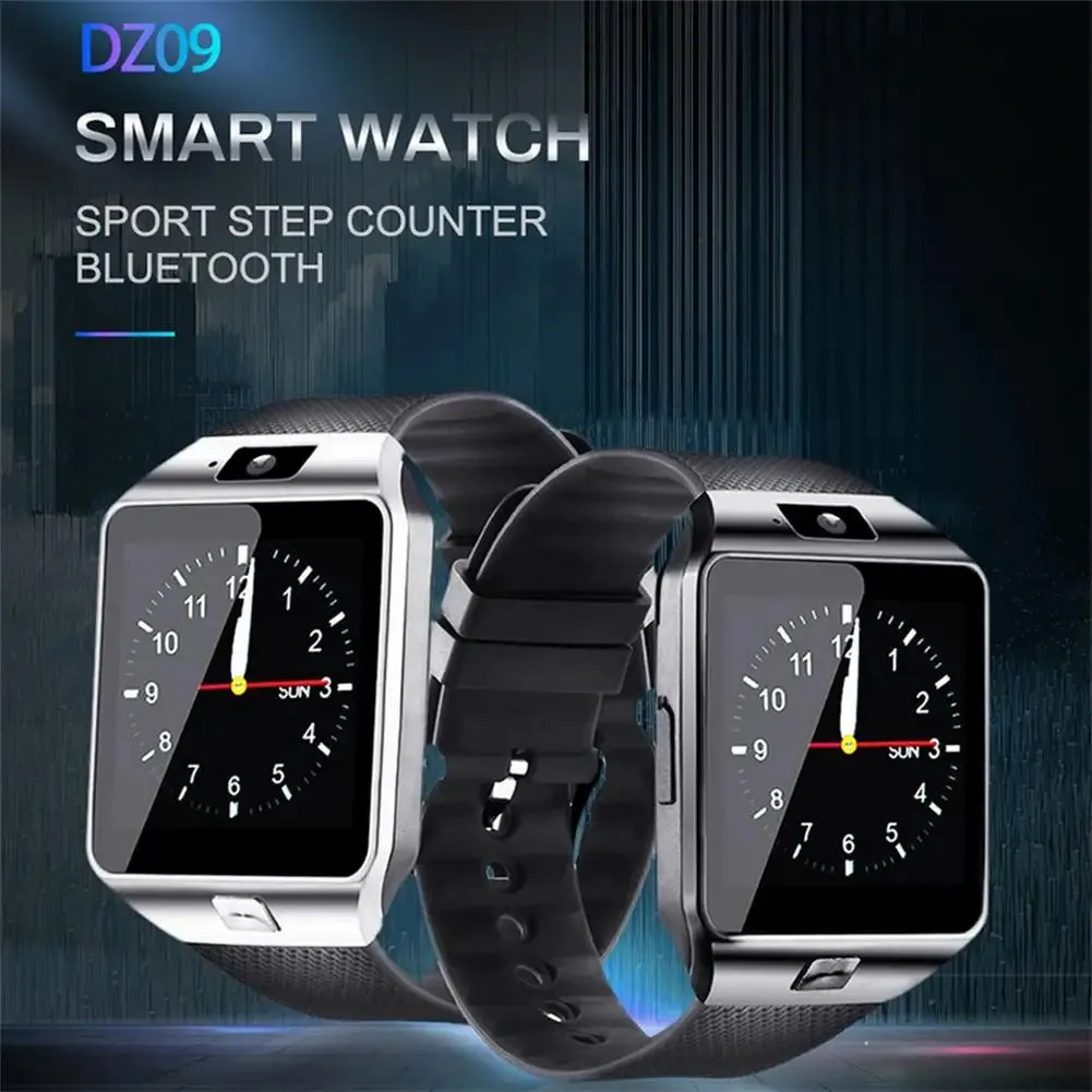 DZ09 Smart Watch Fitness Tracker – 1.56" HD Color Screen, Bluetooth, Long Battery Life