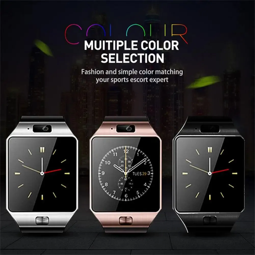 DZ09 Smart Watch Fitness Tracker – 1.56" HD Color Screen, Bluetooth, Long Battery Life