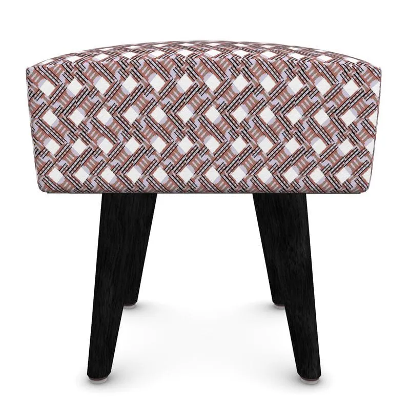 Eclectic Footstool (Round, Square, Hexagonal)