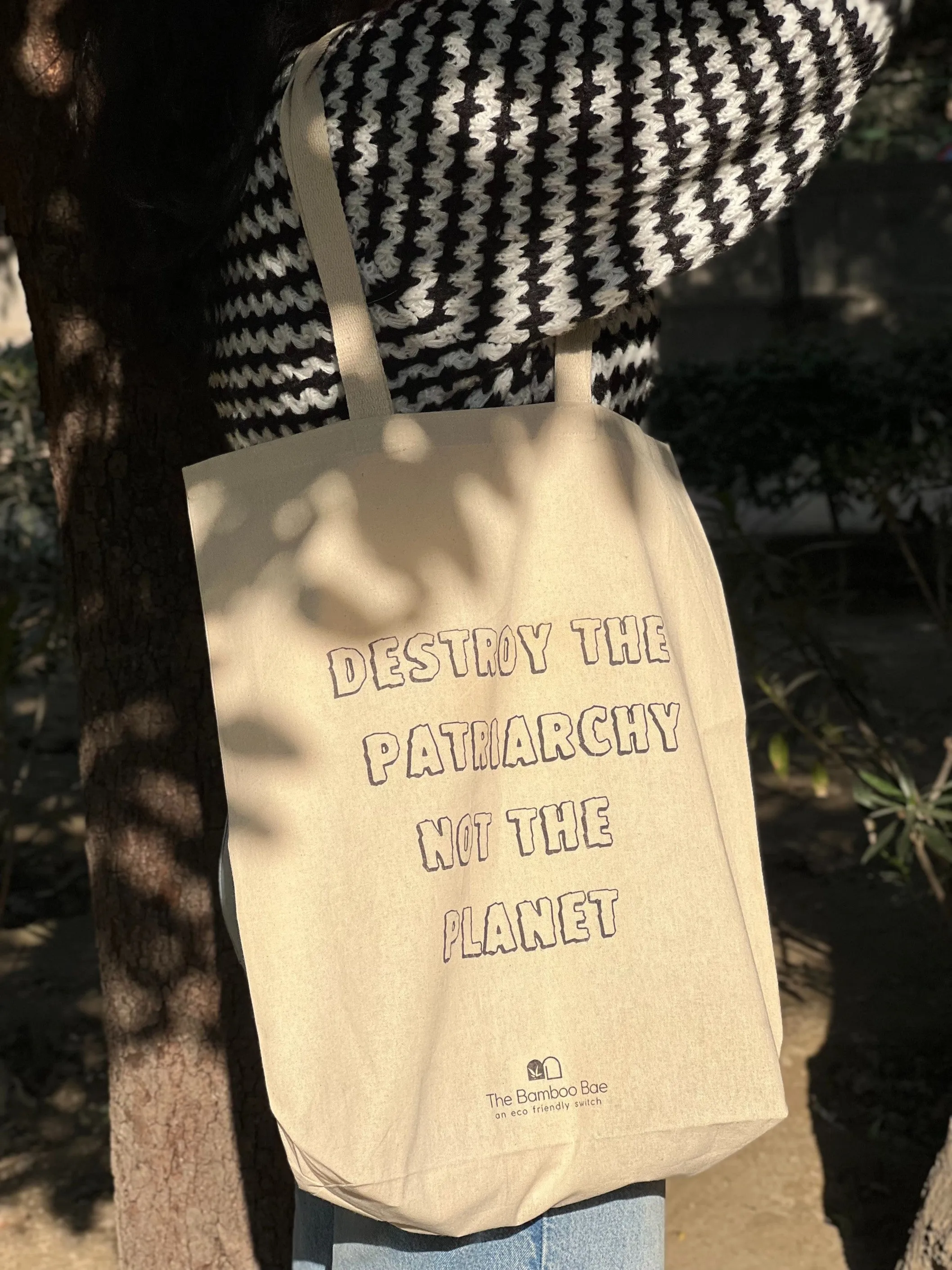 Eco Friendly Sustainable Cotton Tote Bag