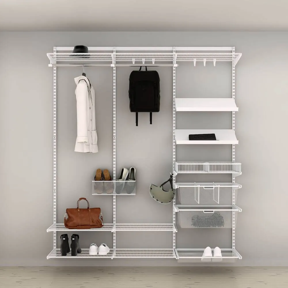 Elfa Ultimate Wardrobe Storage Solution W: 180 White